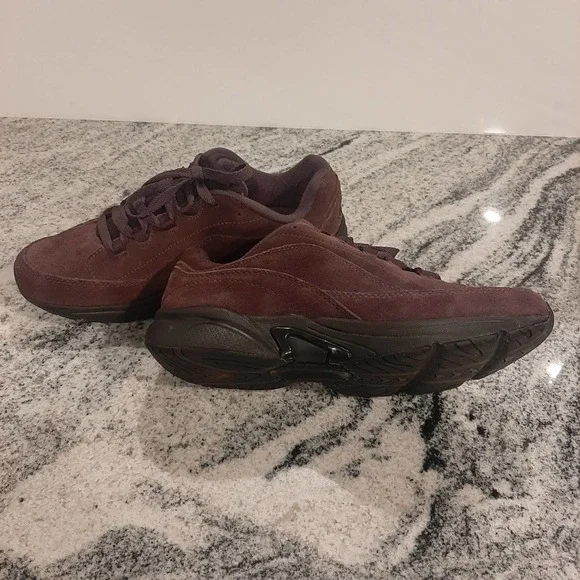 RYKA "Catalyst 3" Burgundy Suede leather Walking Shoes SIZE 9M - Picture 3 of 10